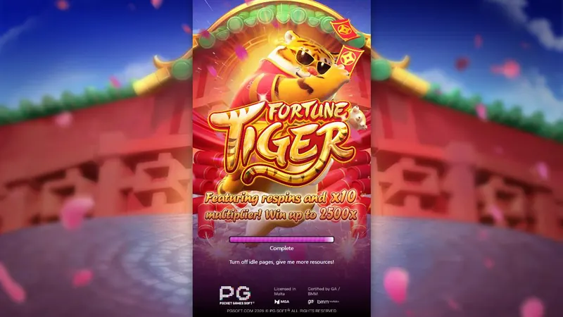 Fortune Tiger slot by PG Soft – game screen Fortune Tiger slot by PG Soft – game screen
