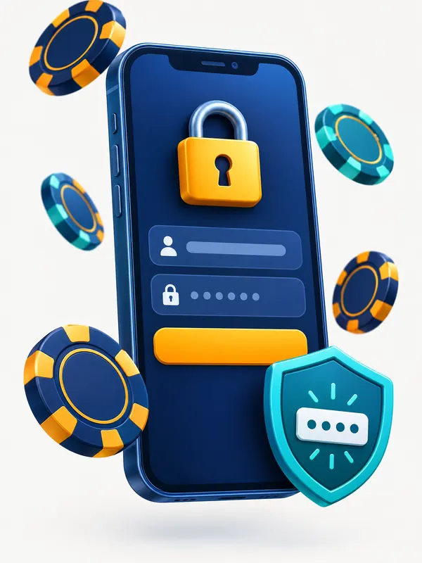 Tez888 account login on a phone – illustration Tez888 account login on a phone – illustration